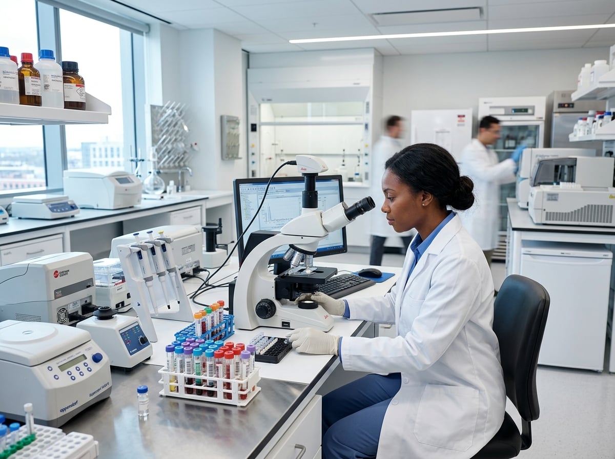 Laboratório de análises clínicas do SEPSS